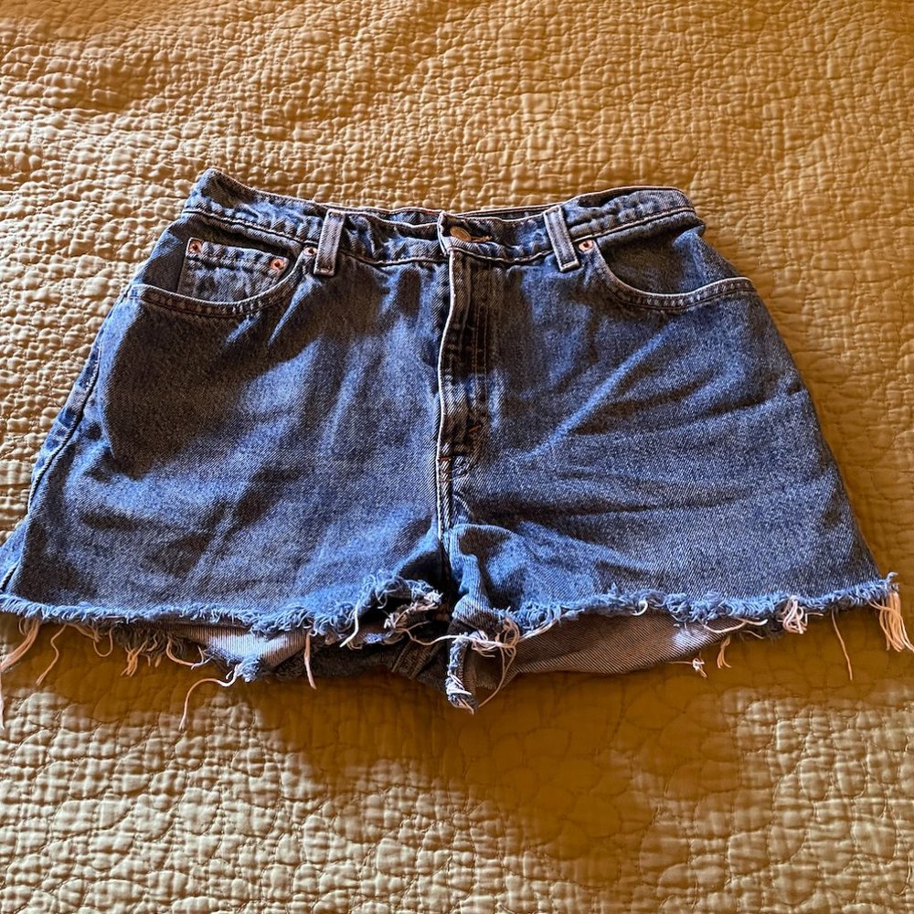 Womens Levi's 550 Jean Shorts